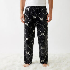 Hello Kitty Pajama Pants black and white for Men