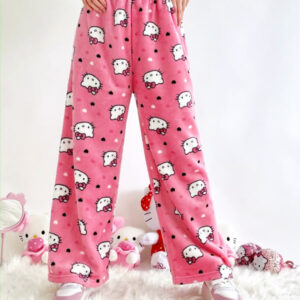 Hello Kitty Valentines Pajama Pants pink