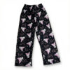 Kuromi Pajama Pants Black and purple