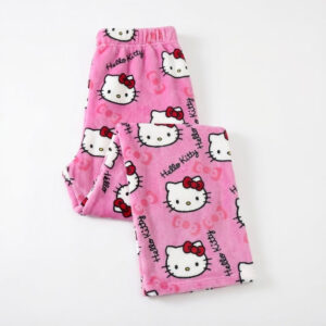 Pink Hello Kitty Pajama Pants for adults
